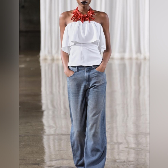 ZARA STRAPLESS TOP - Picture 3 of 8